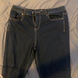 Dark wash size 11 high rise Jeggings